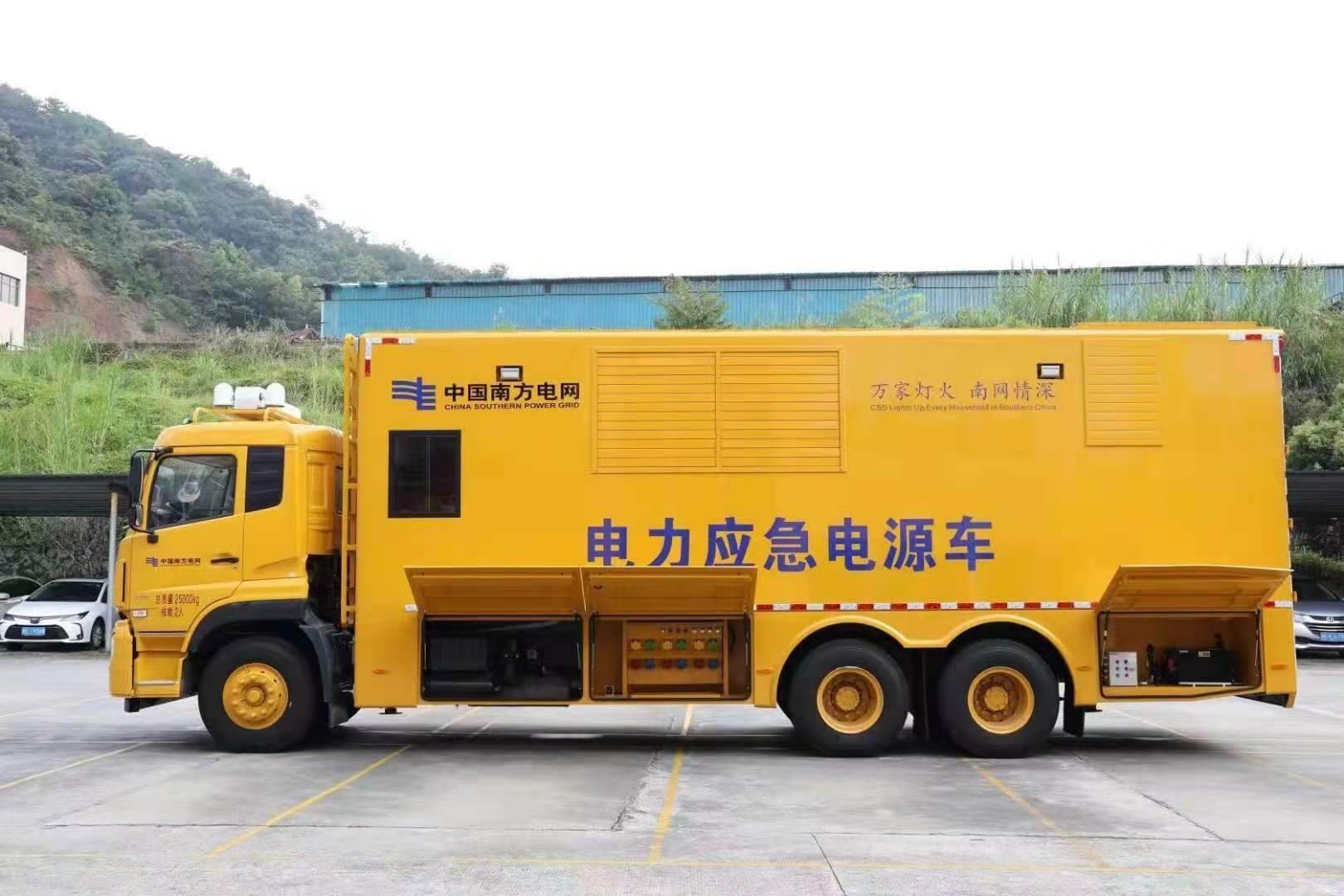 永定安康大型柴油发电机发电车UPS电源出租租赁